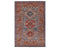 3x5 Gray Rust Kazak Afghan Hand Knotted Geometric Wool Area Rug